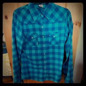 Flannel button down